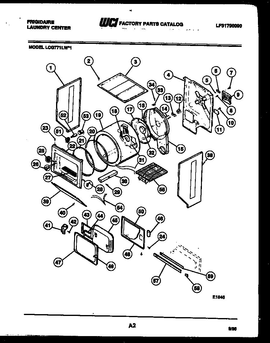 02 - CABINET AND COMPONENT PARTS