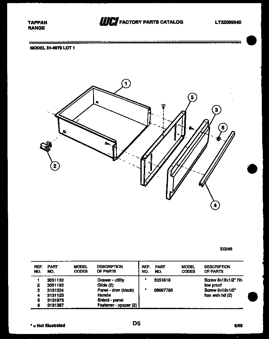 05 - DRAWER PARTS