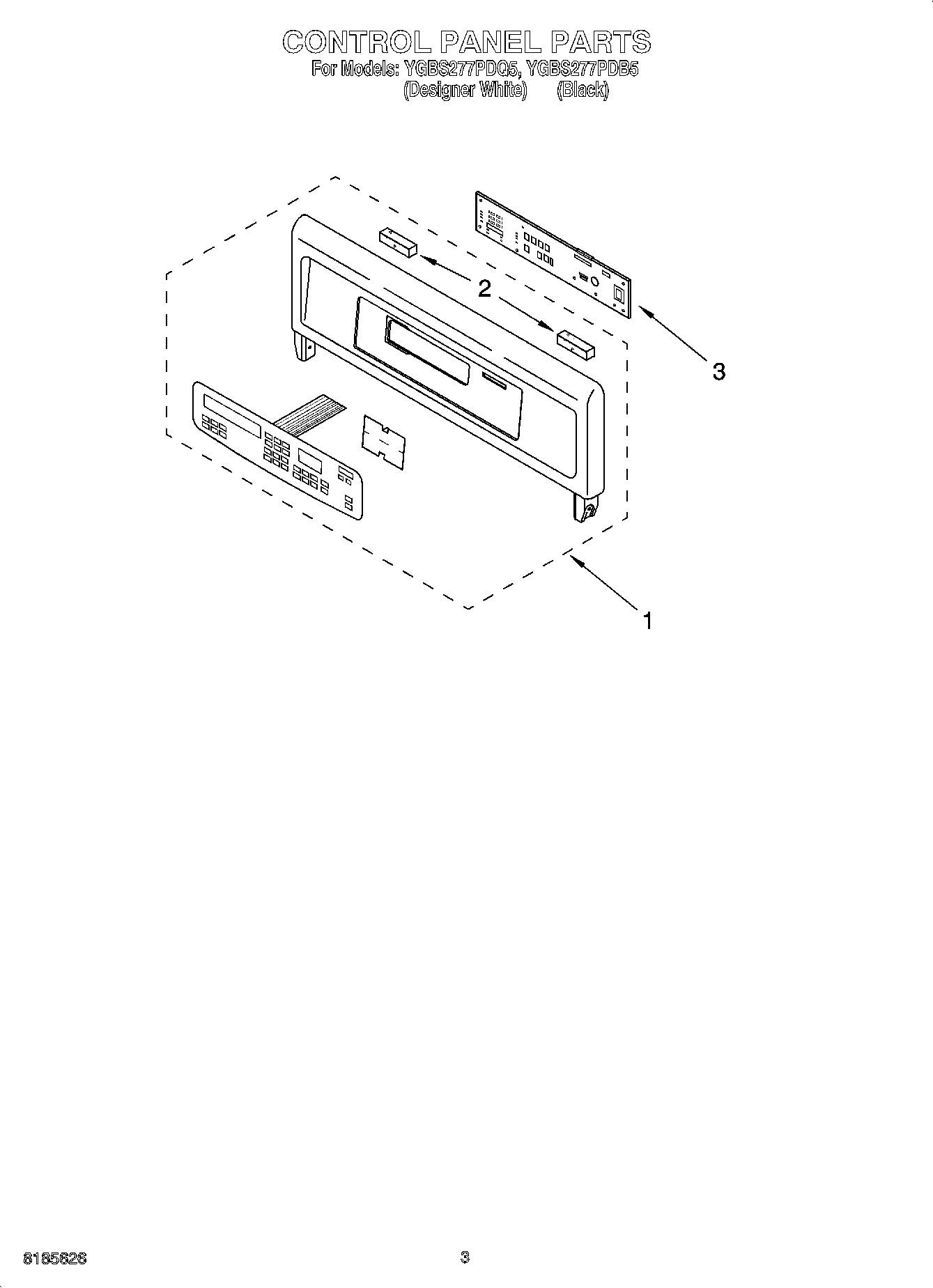 02 - CONTROL PANEL PARTS