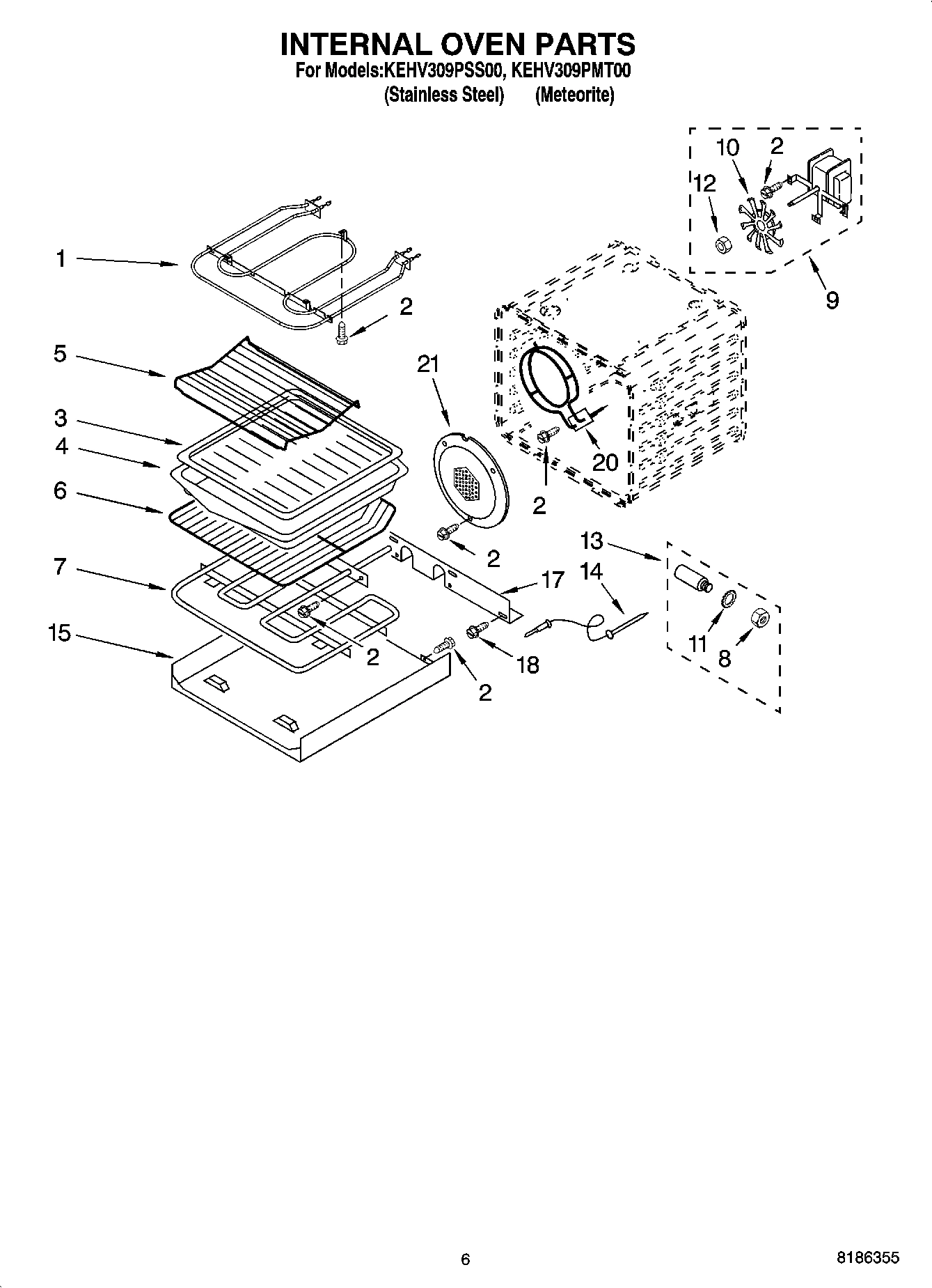 05 - INTERNAL OVEN PARTS