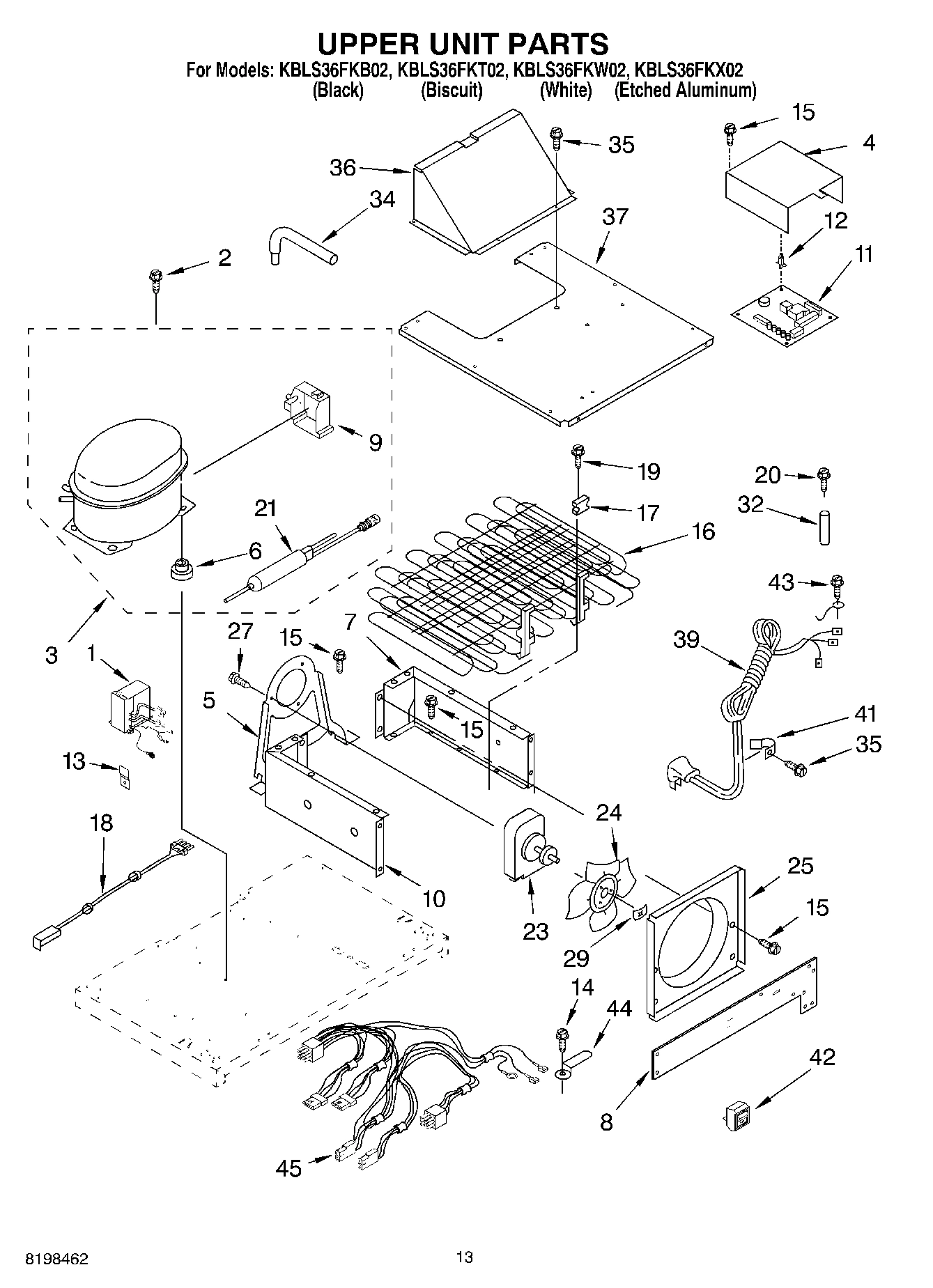 08 - UPPER UNIT PARTS