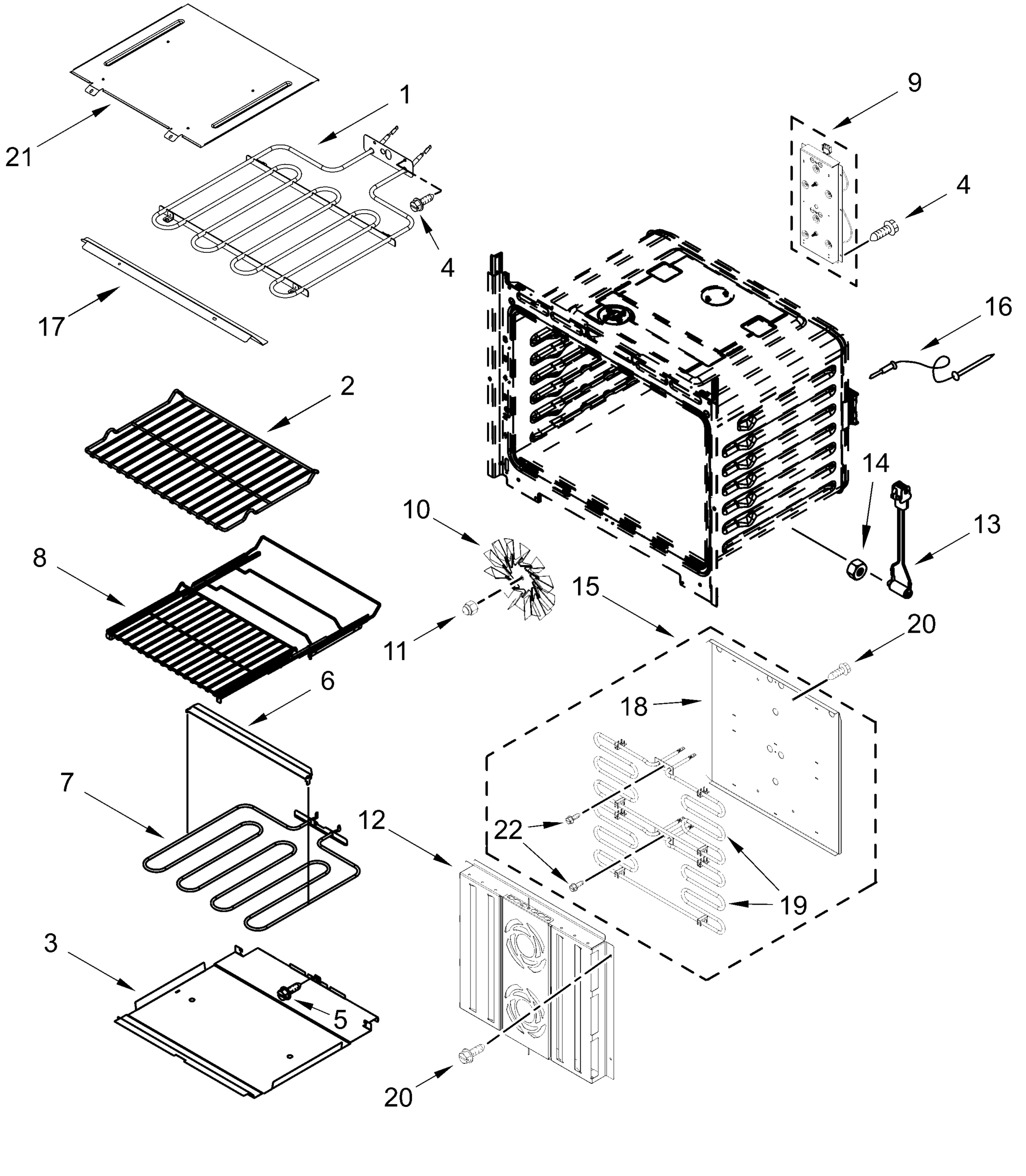 INTERNAL OVEN PARTS