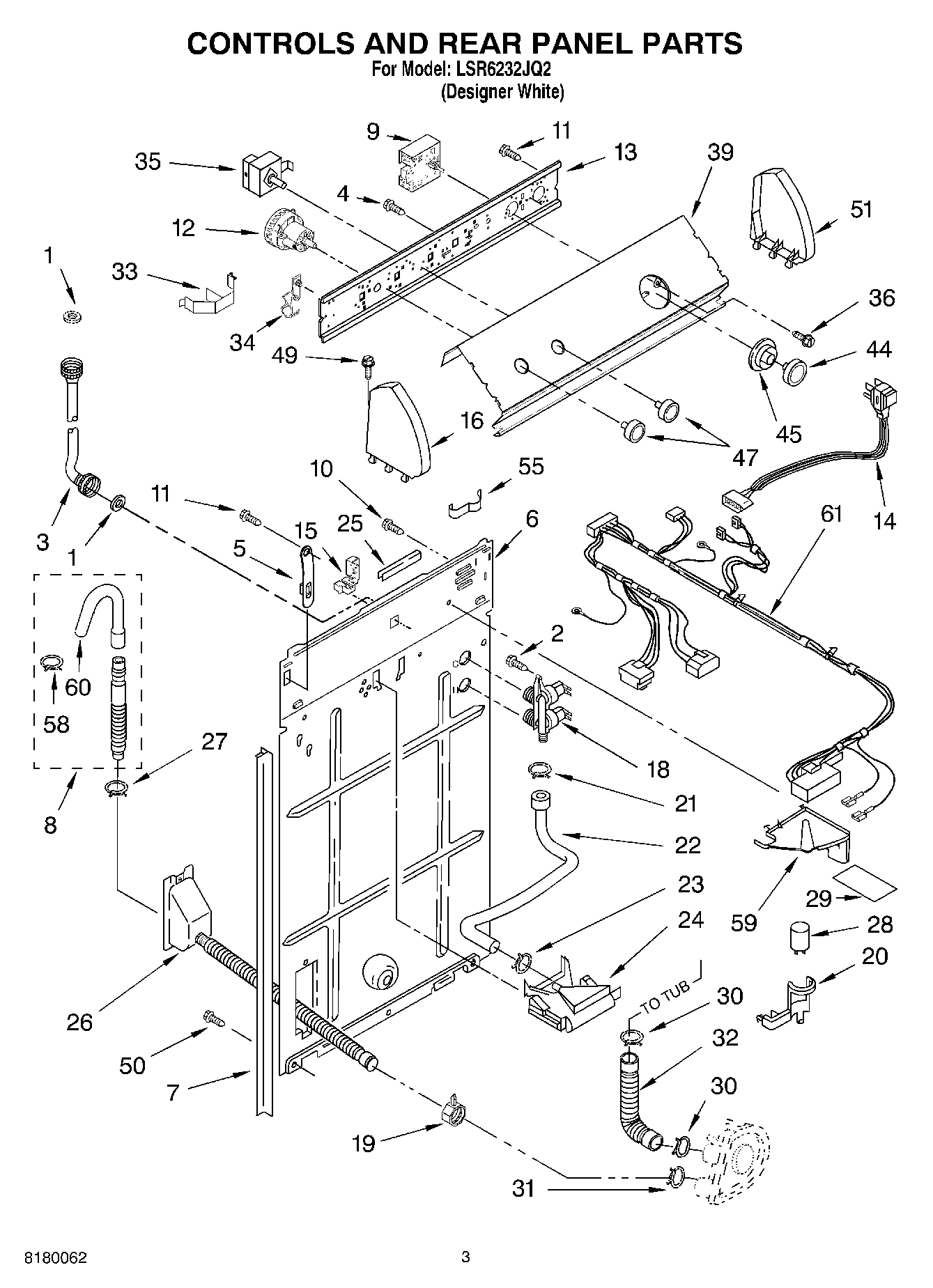 02 - CONTROLS AND REAR PANEL PARTS