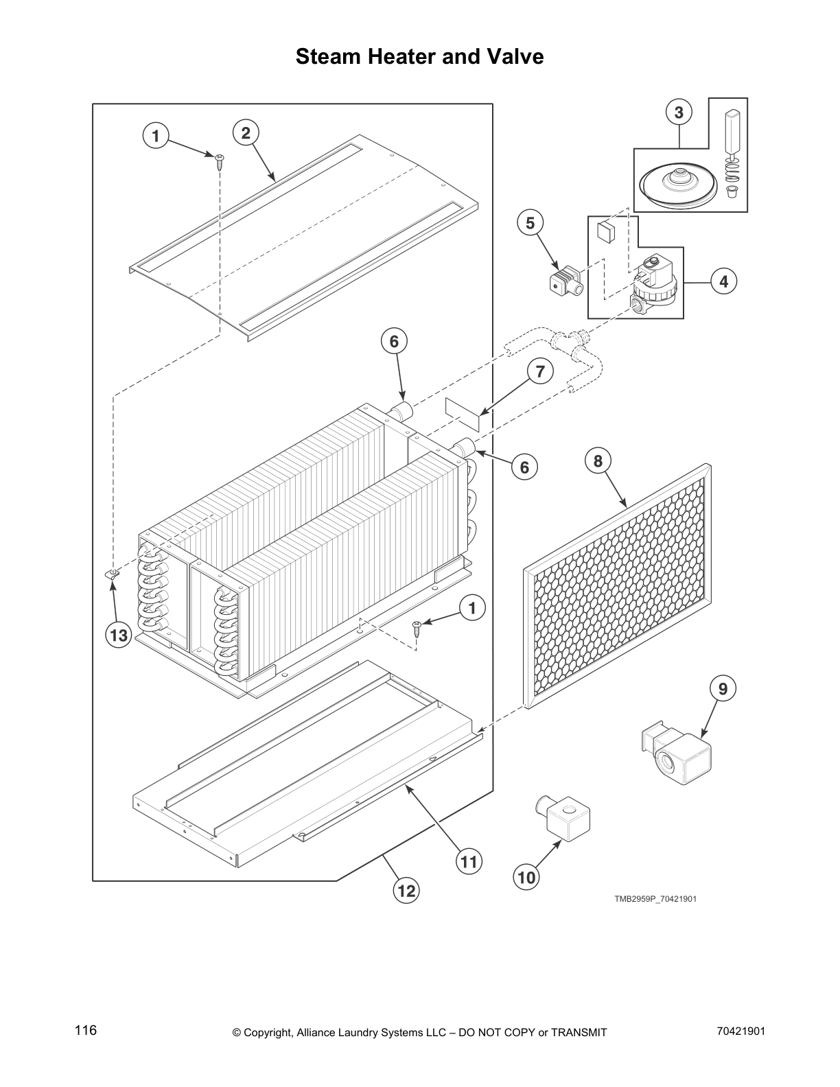 Steam Heater and Valve