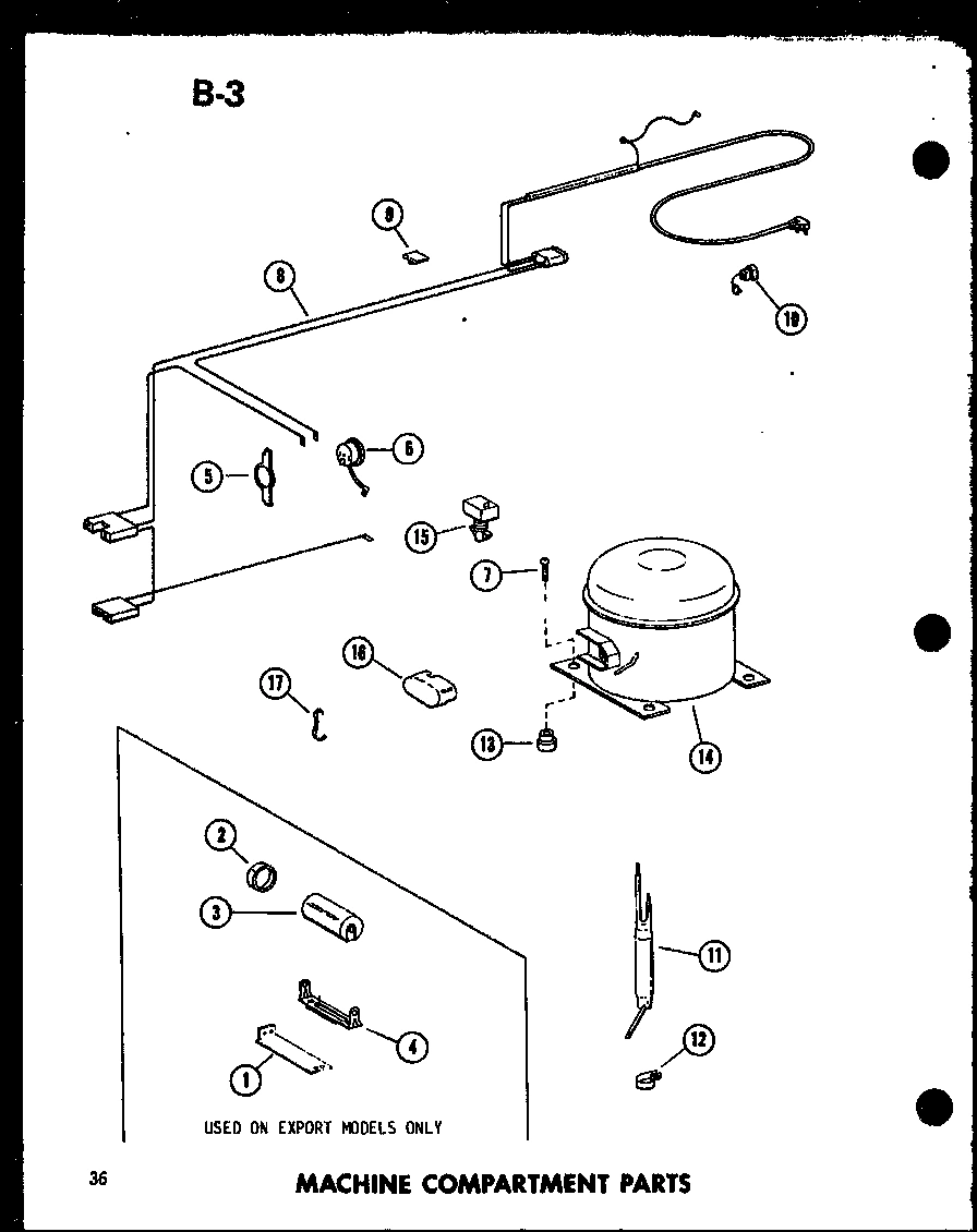 03 - MACHINE COMPARTMENT PARTS