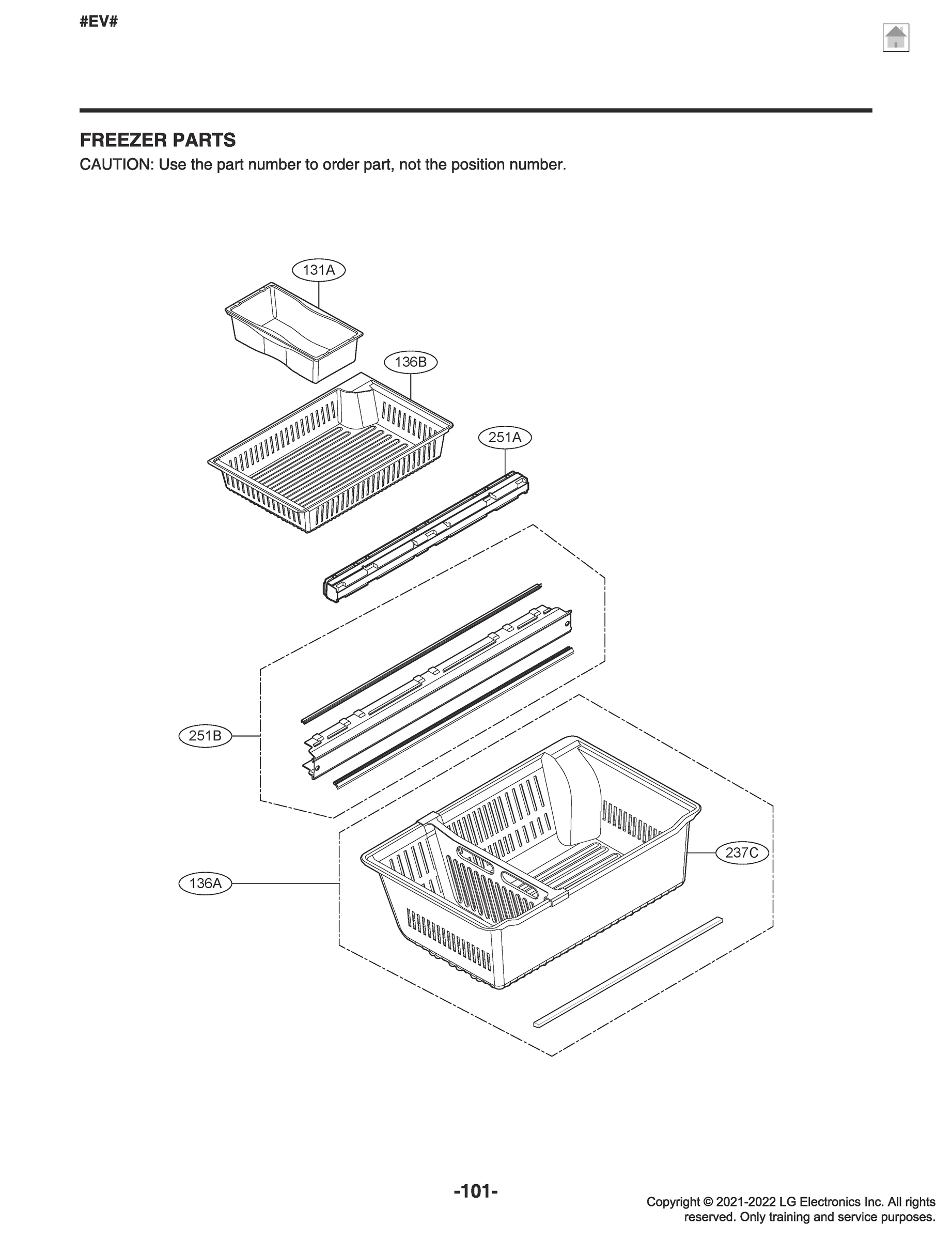 FREEZER PARTS