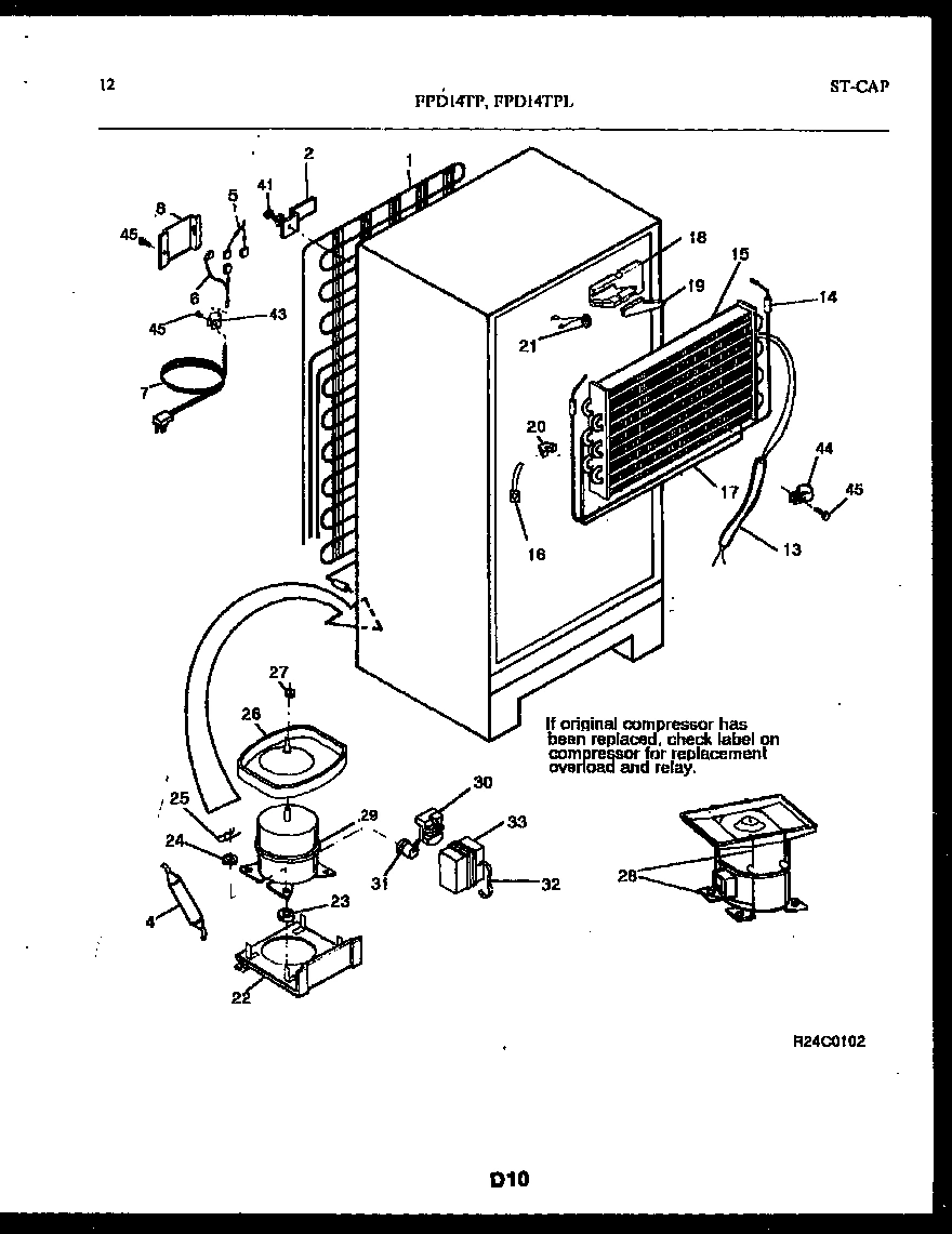 07 - SYSTEM AND AUTOMATIC DEFROST PARTS