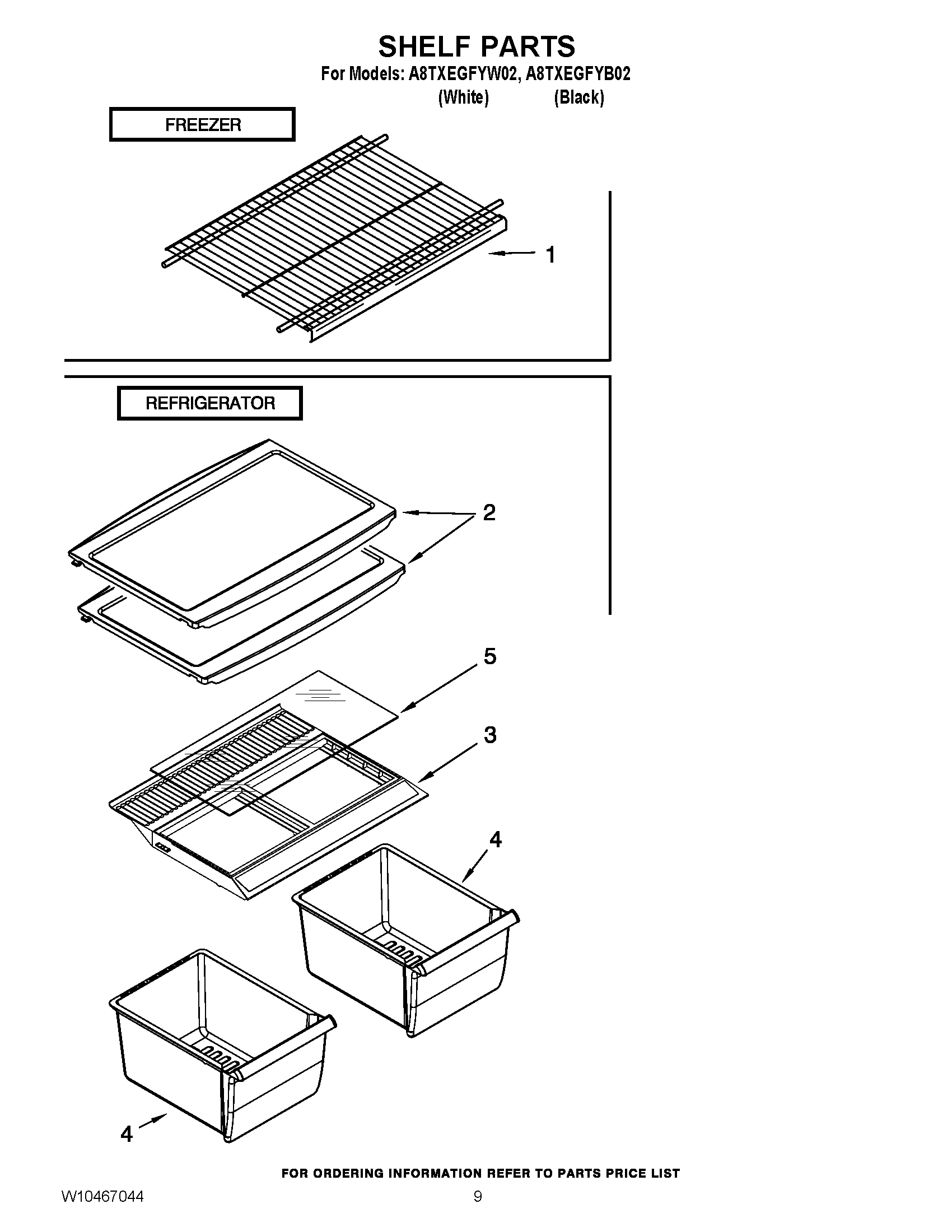 05 - SHELF PARTS