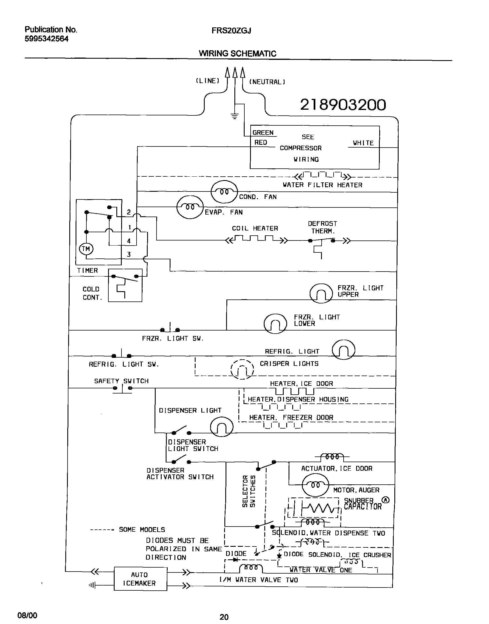 20 - WIRING SCHEMATIC