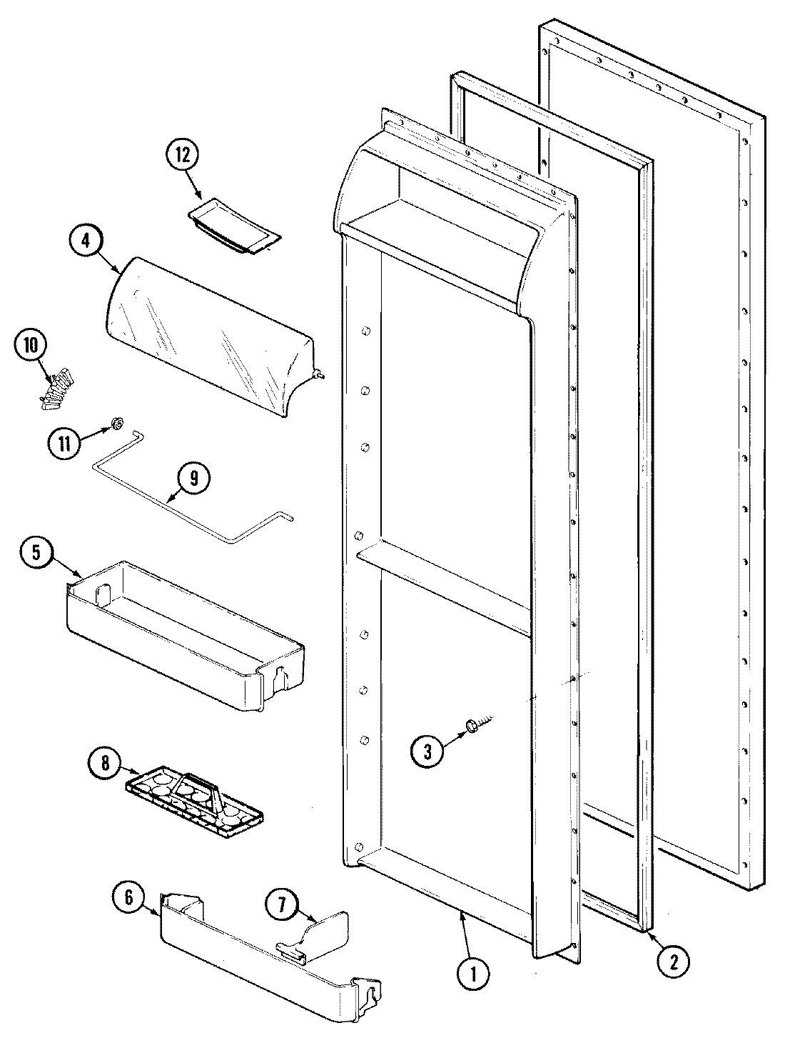 05 - FRESH FOOD INNER DOOR