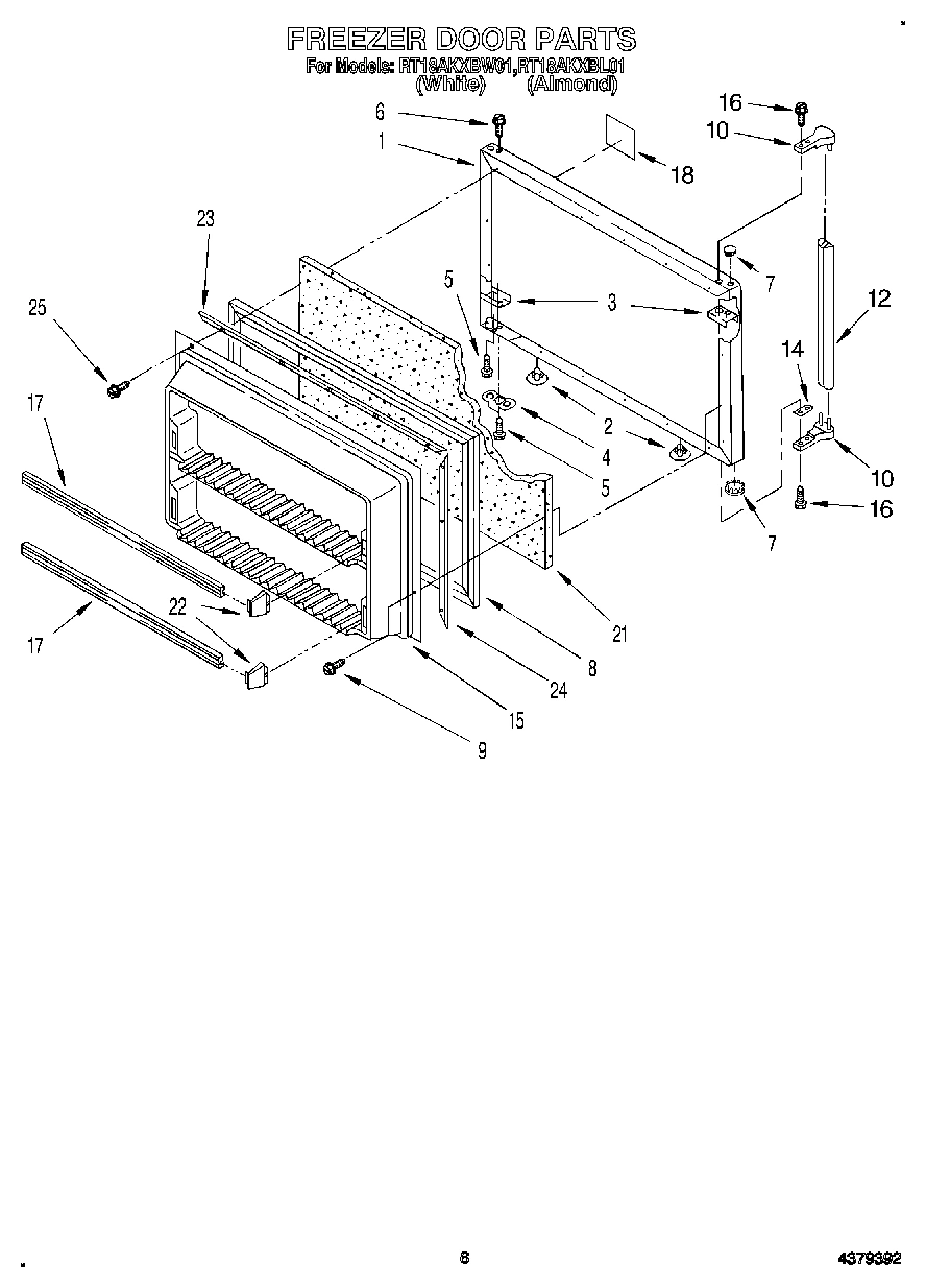 05 - FREEZER DOOR