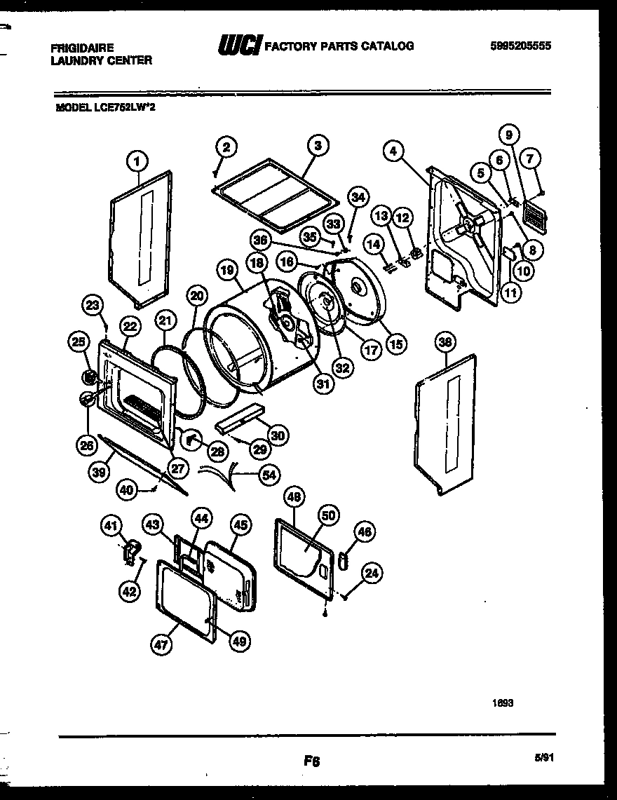 02 - CABINET AND COMPONENT PARTS