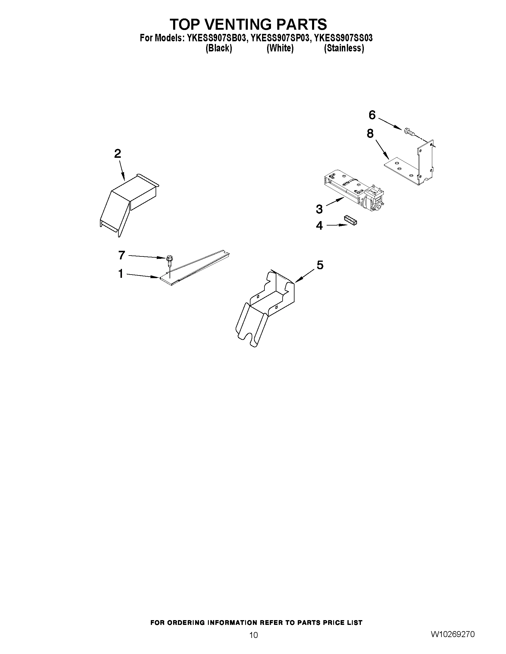 07 - TOP VENTING PARTS