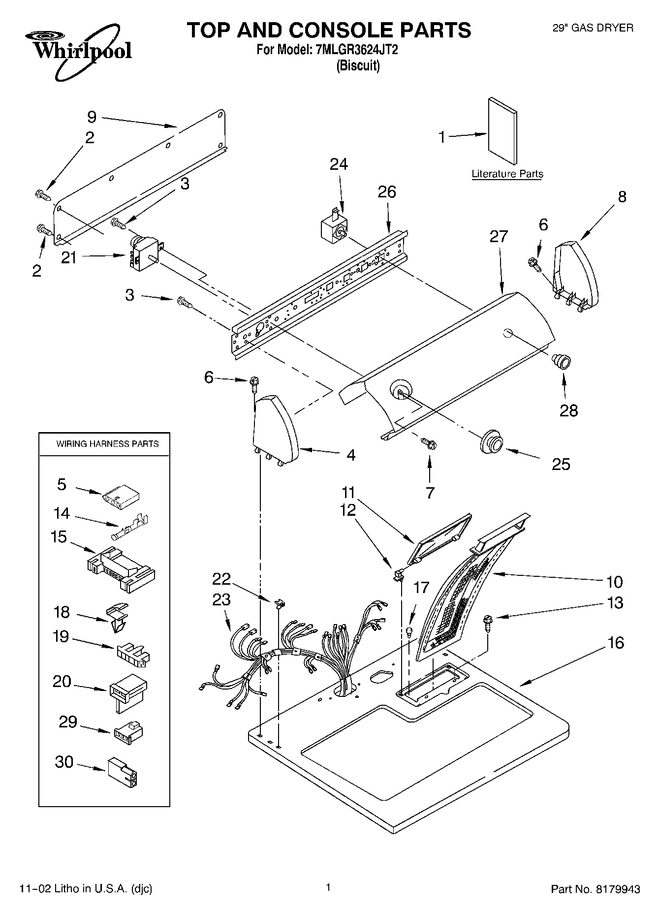 01 - TOP AND CONSOLE, LITERATURE