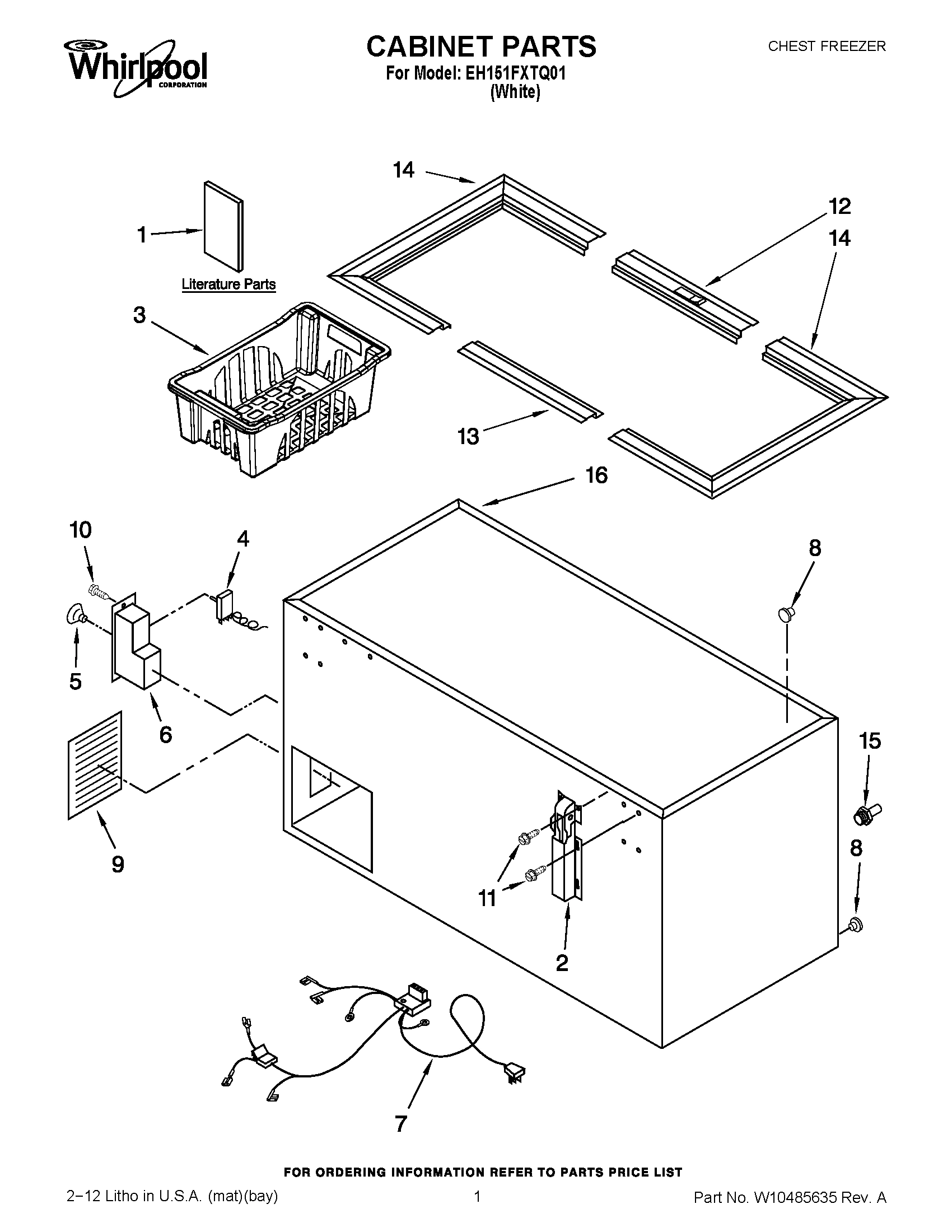01 - CABINET PARTS