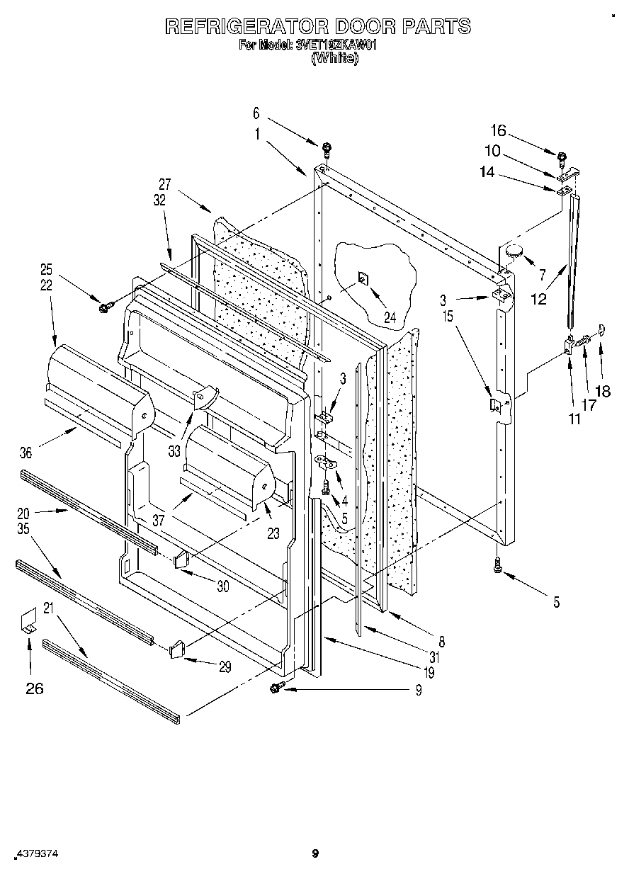 07 - REFRIGERATOR DOOR, LIT/OPTIONAL