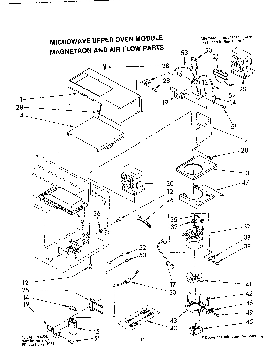05 - MAGNETRON & AIR FLOW PARTS