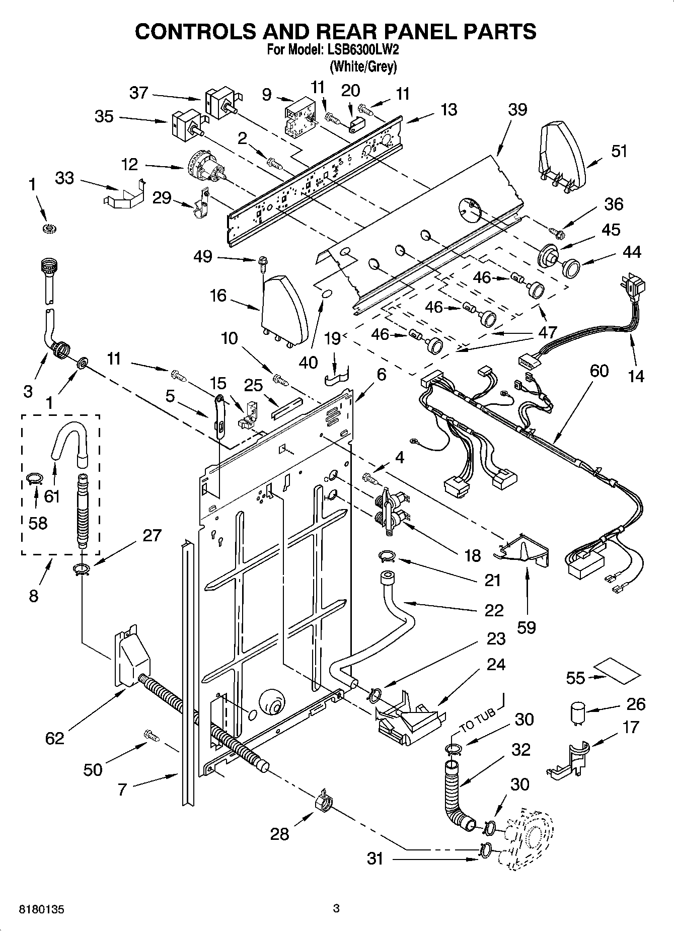 02 - CONTROLS AND REAR PANEL PARTS