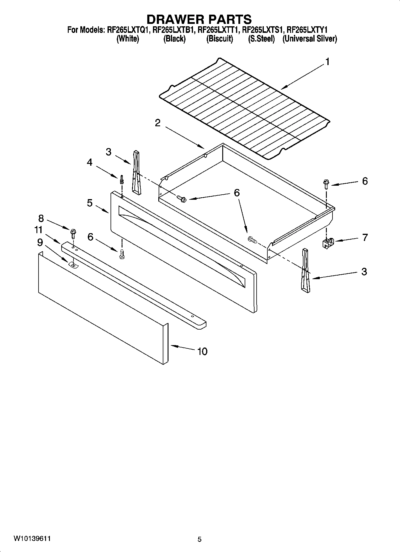 04 - DRAWER PARTS