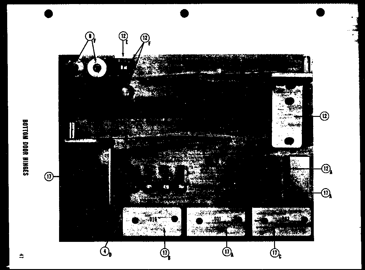01 - BOTTOM DOOR HINGES
