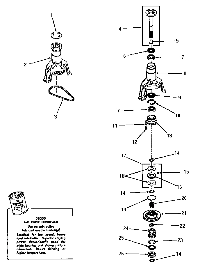 11 - MAIN BEARING ASSY