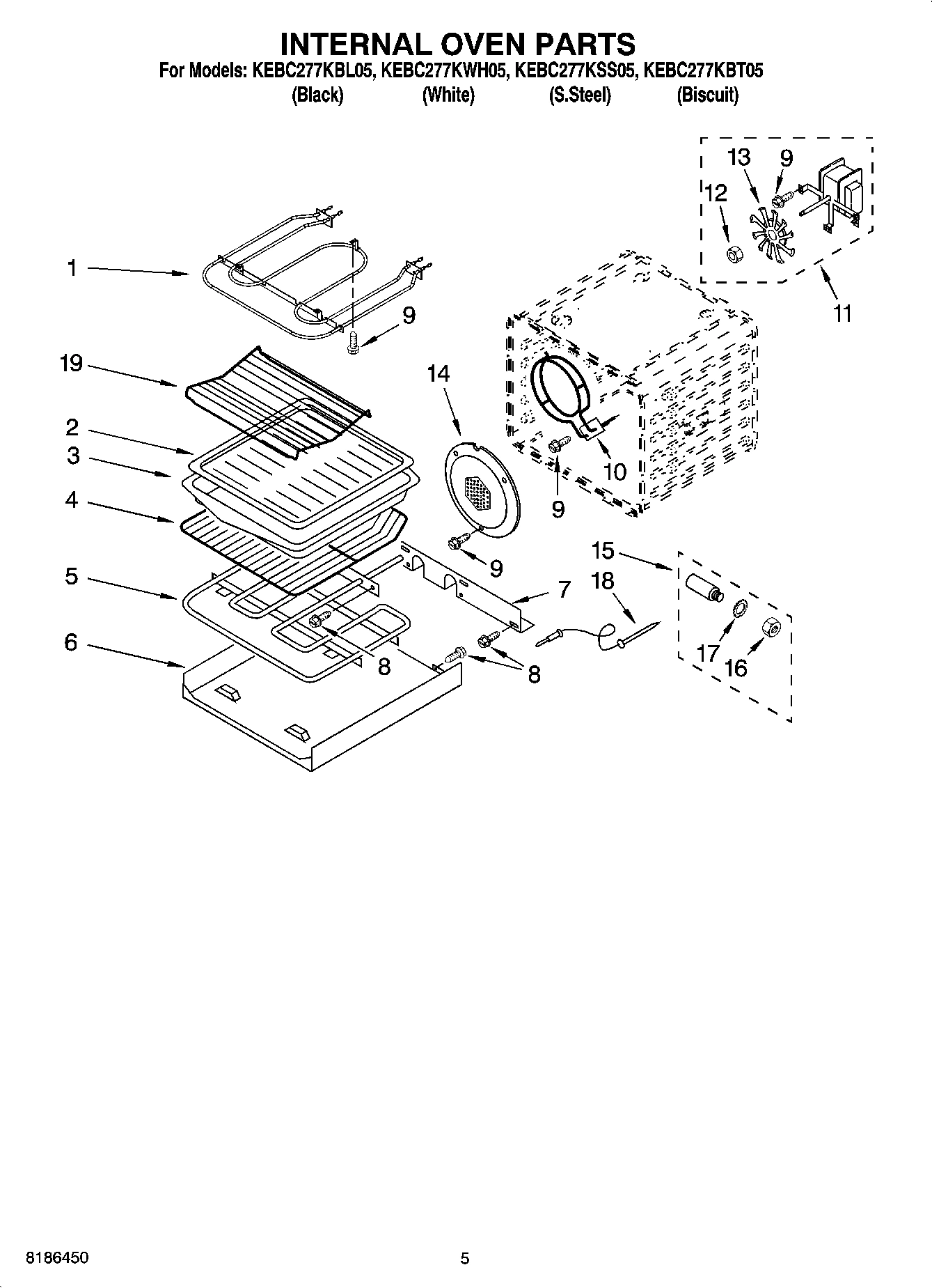 04 - INTERNAL OVEN PARTS