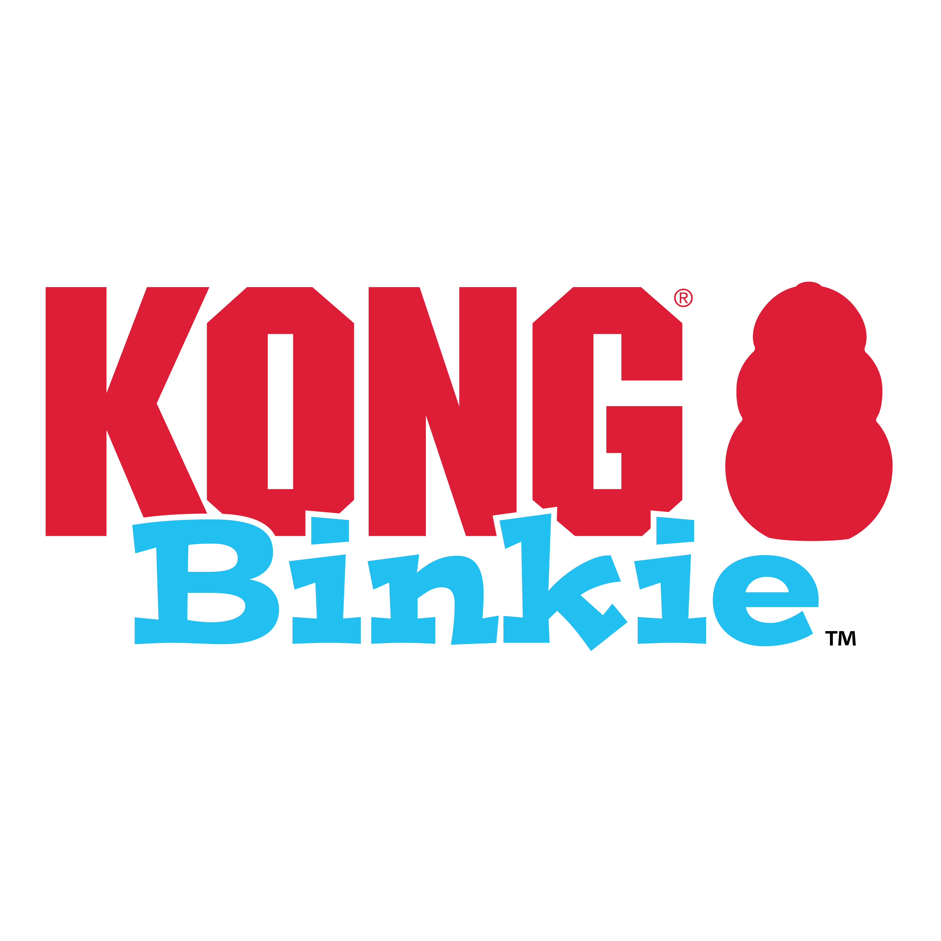 KONG Binkie Blue alt1 product image