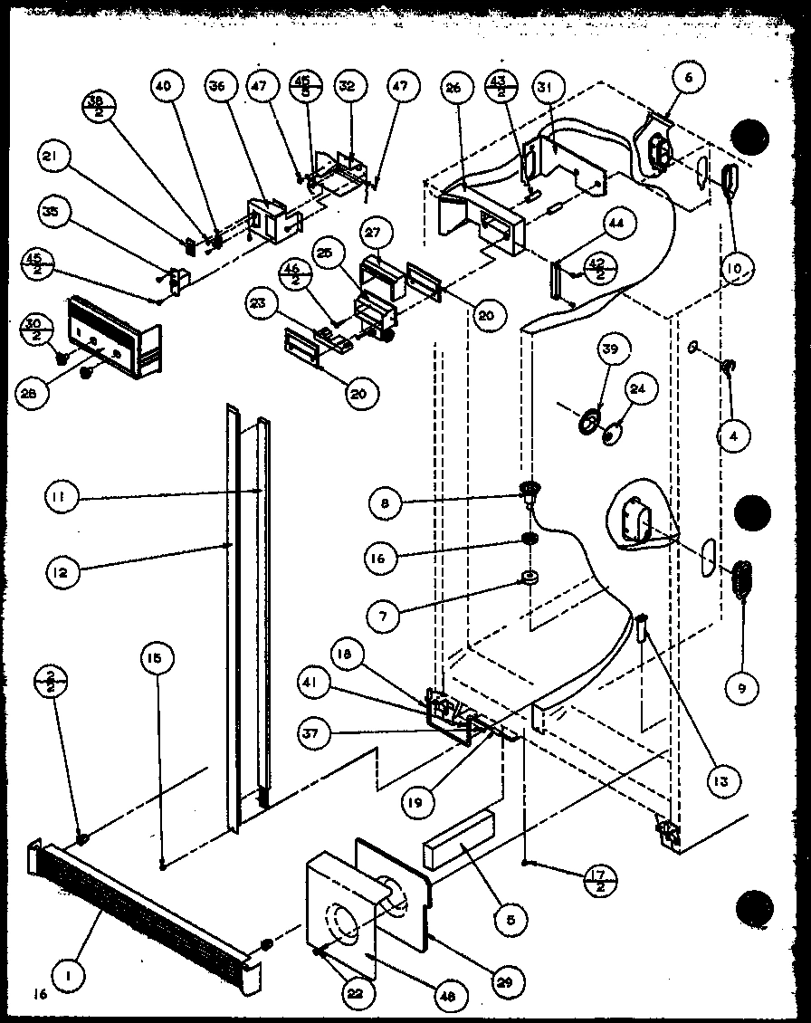 15 - REF/FZ CONTROLS AND CABINET PART