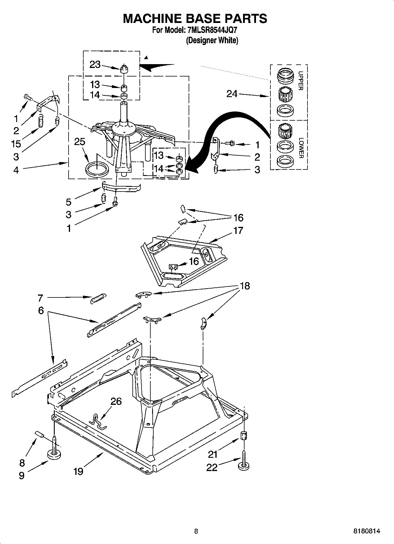 05 - MACHINE BASE PARTS
