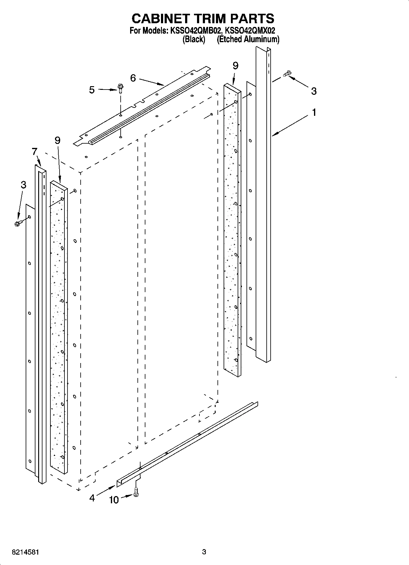 02 - CABINET TRIM PARTS