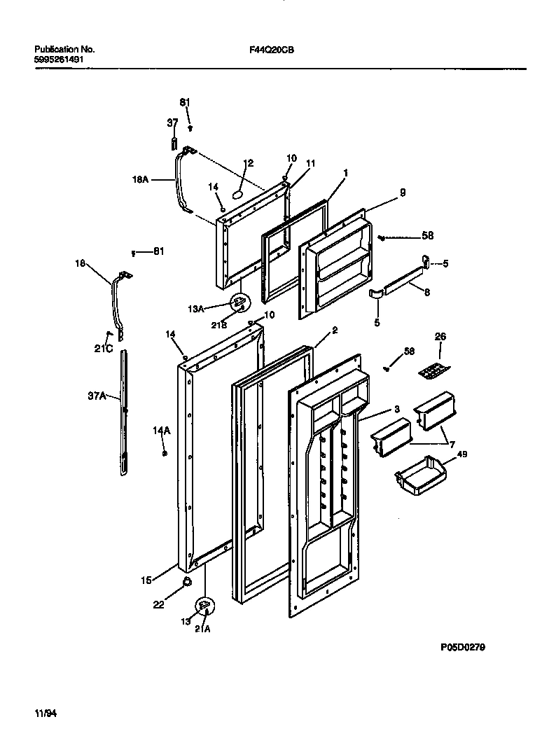 02 - FOOD AND FREEZER DOORS