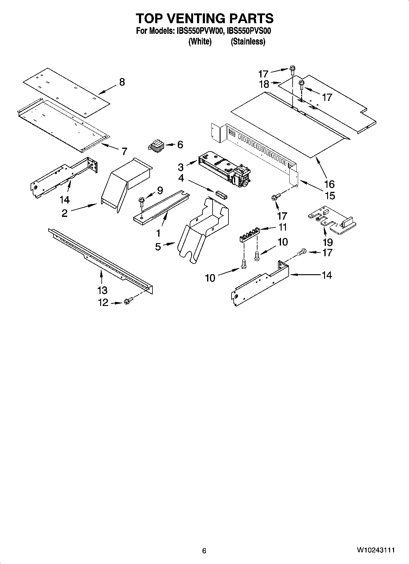 05 - TOP VENTING PARTS