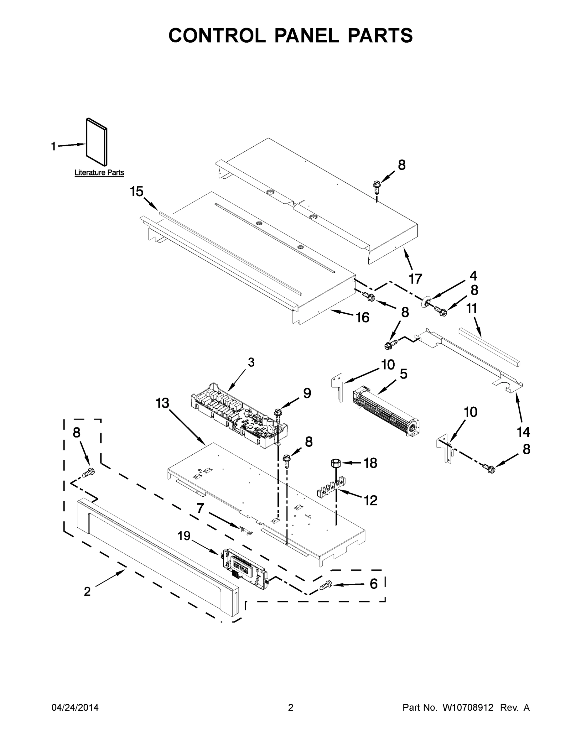 02 - CONTROL PANEL PARTS