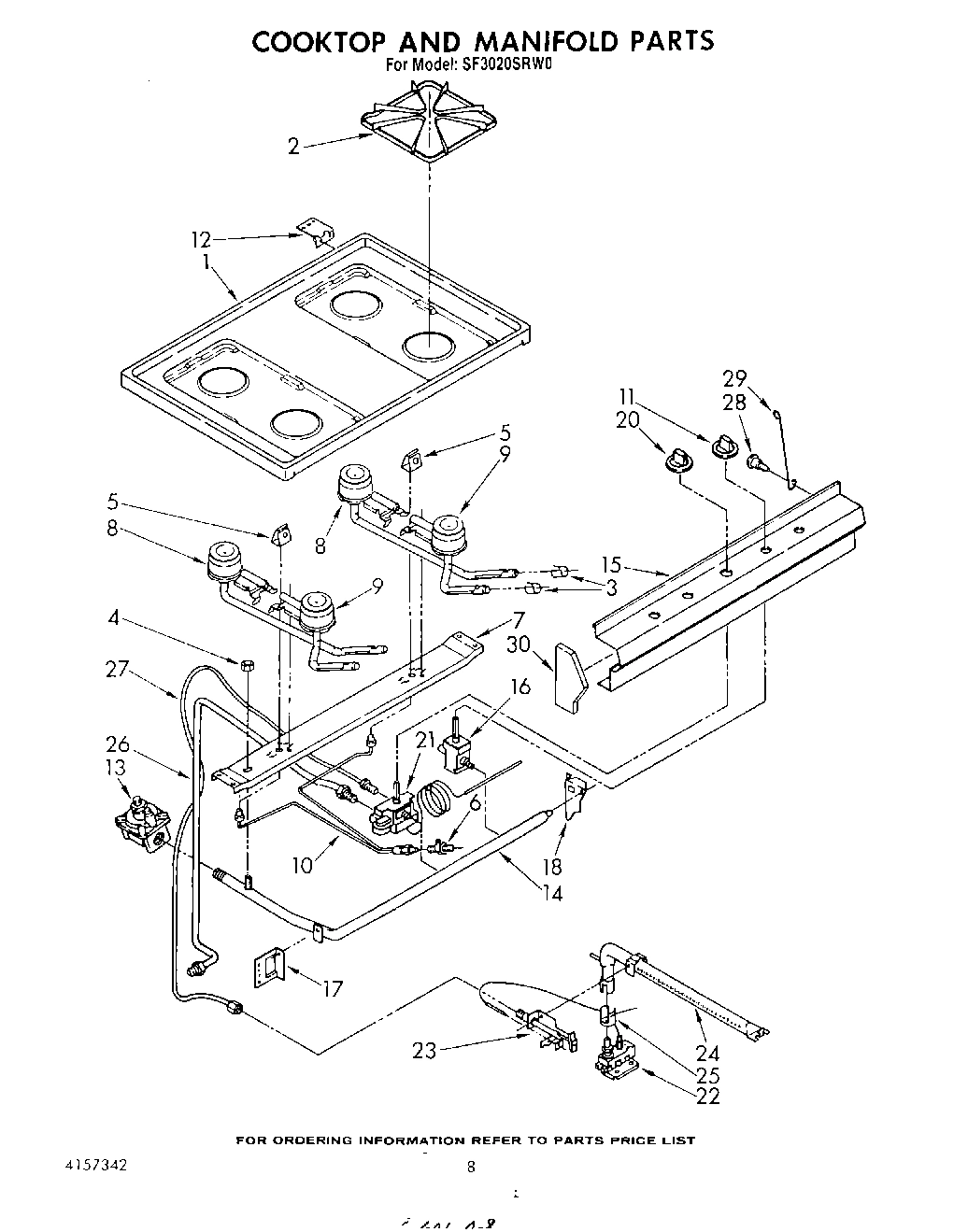 06 - COOK TOP AND MANIFOLD , LITERATURE