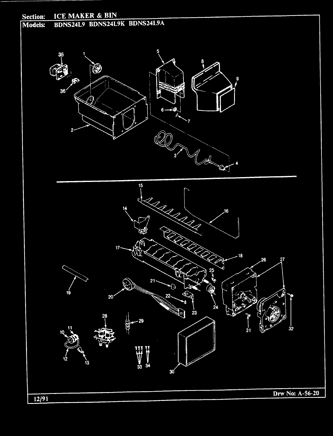 05 - ICE & WATER DISPENSER