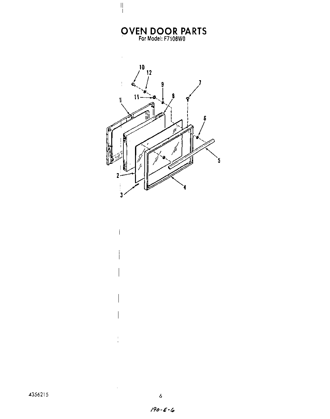 05 - OVEN DOOR