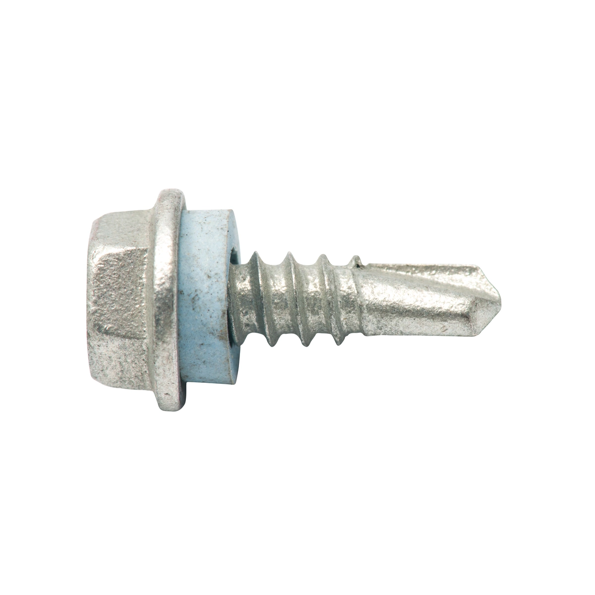 ZENITH® 10G x 16mm Class 3 Galvanised, Self Drilling, External Hex Drive, Cladding & Roofing Screws with Seal – External Use – 500 Pack