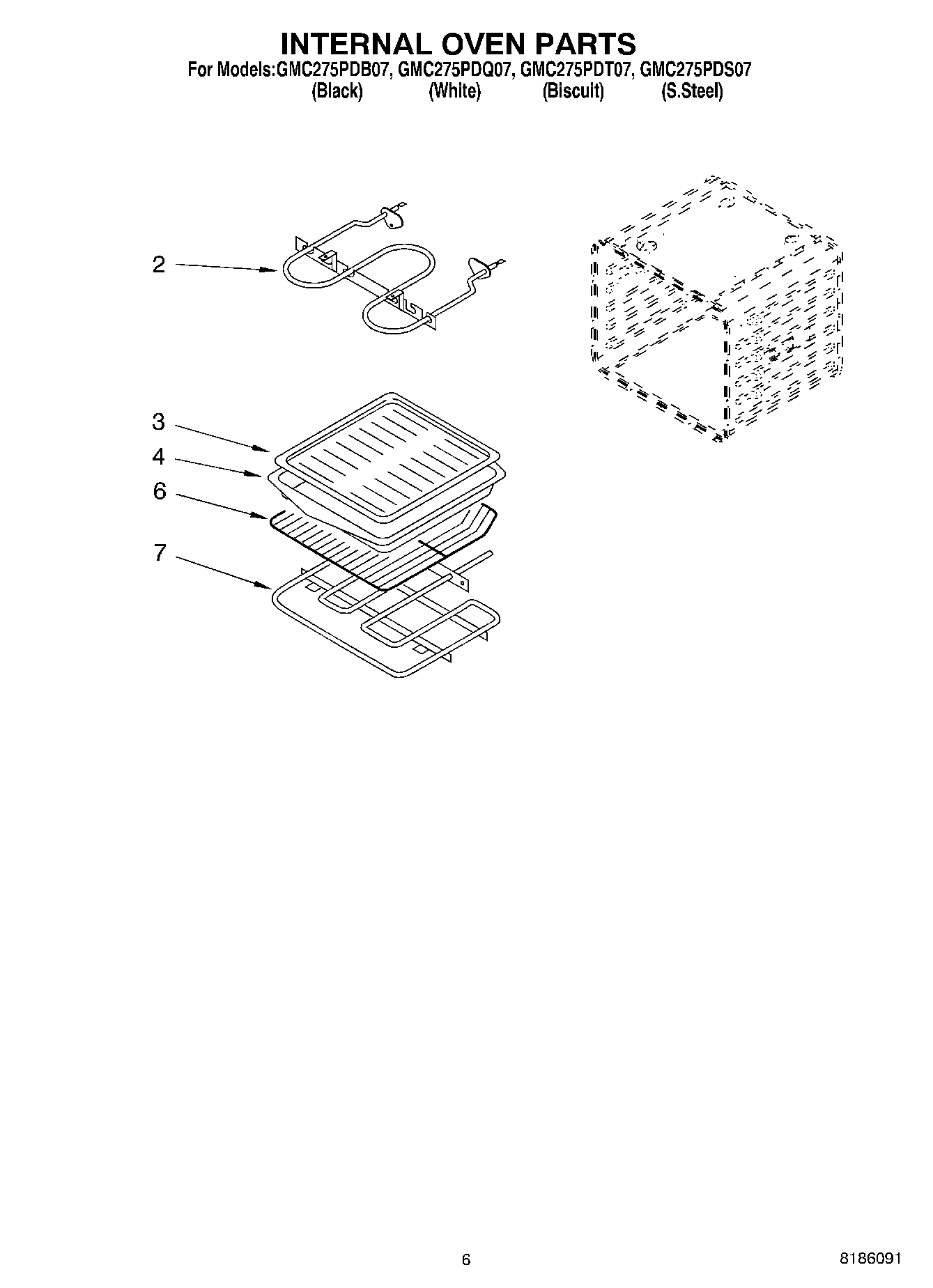 05 - INTERNAL OVEN PARTS