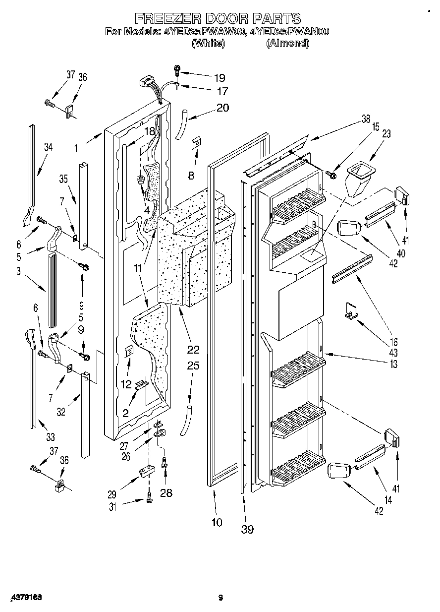 07 - FREEZER DOOR