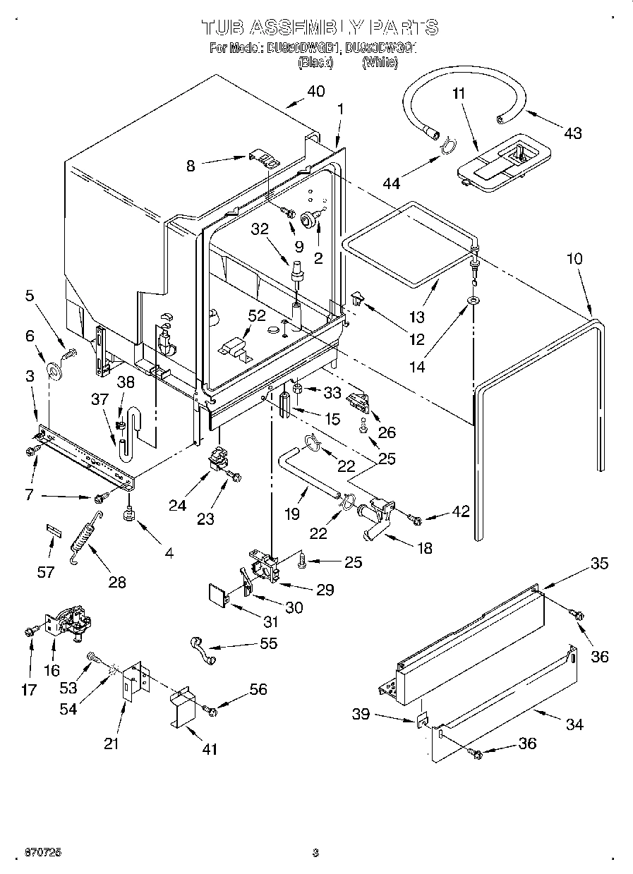 03 - TUB ASSEMBLY