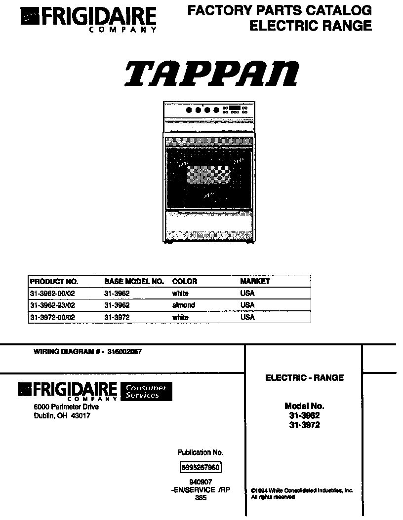 01 - ELECTRIC RANGE