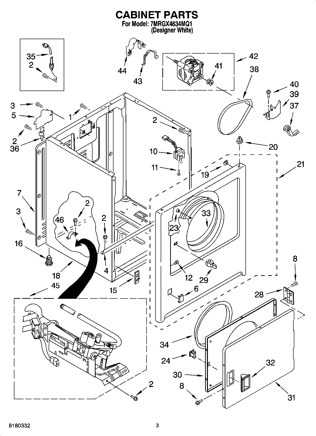 02 - CABINET PARTS