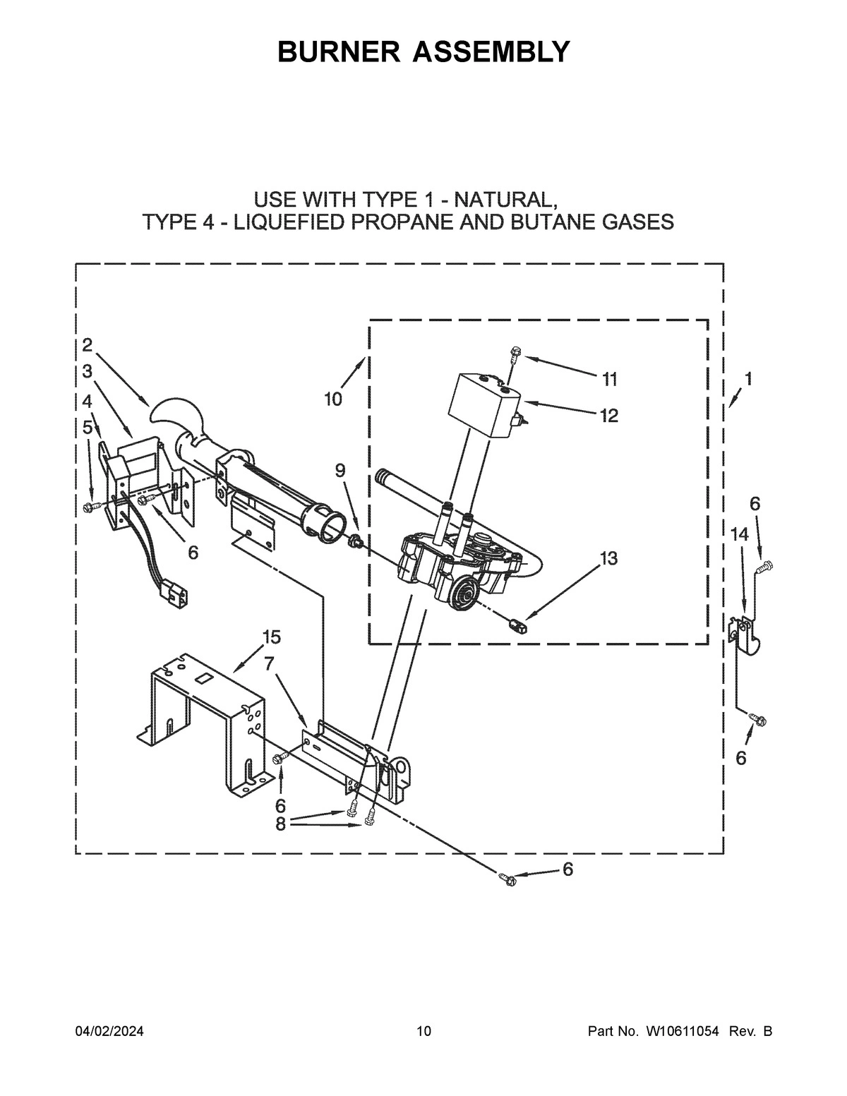 06 - BURNER ASSEMBLY