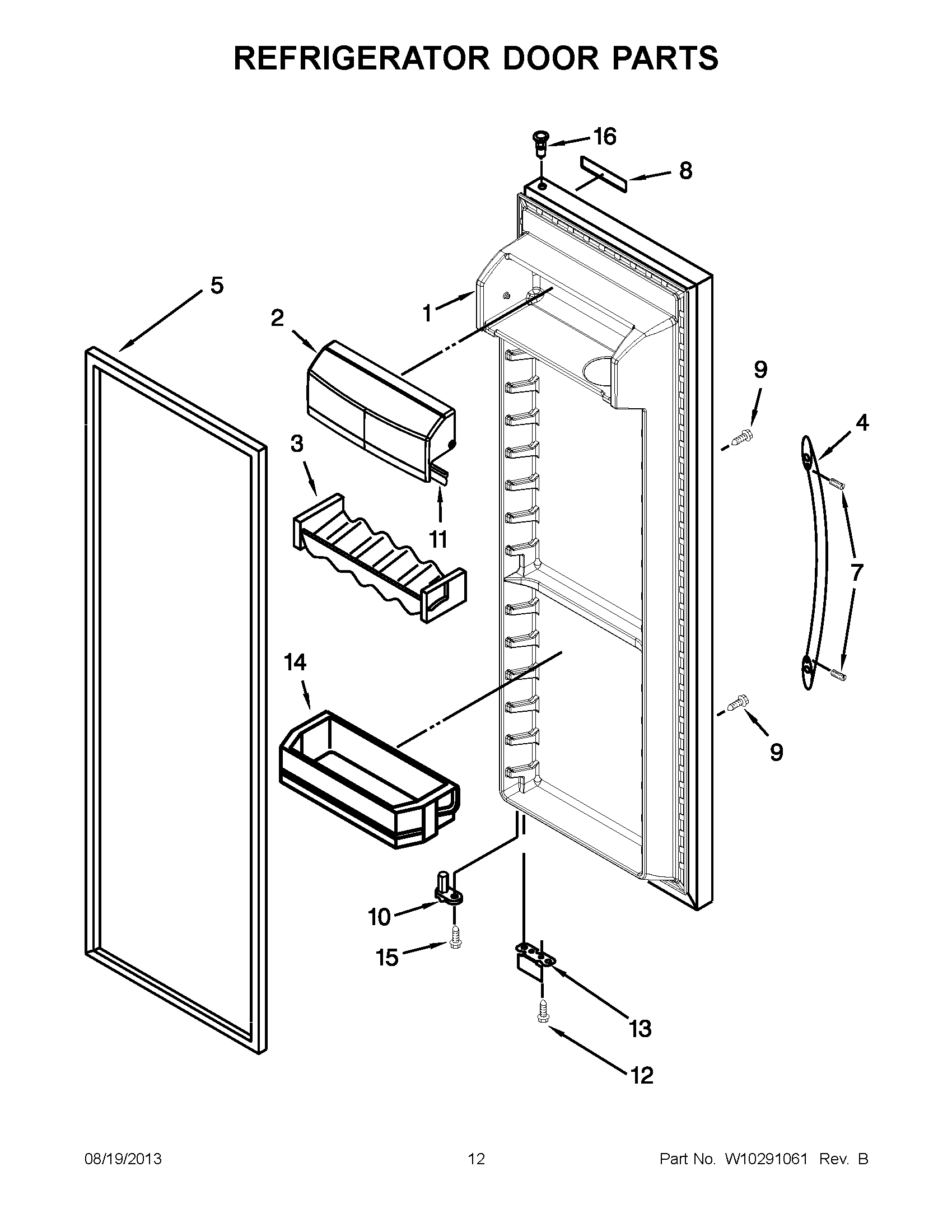 07 - REFRIGERATOR DOOR PARTS