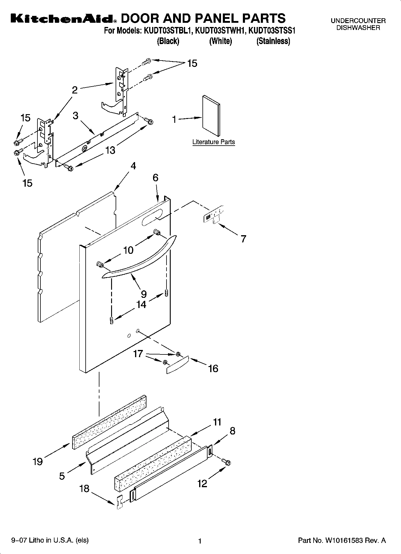 01 - DOOR AND PANEL PARTS