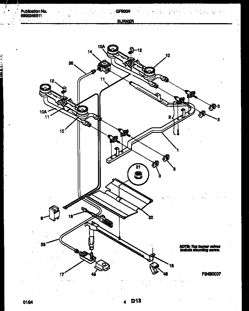 03 - BURNER, MANIFOLD AND GAS CONTROL