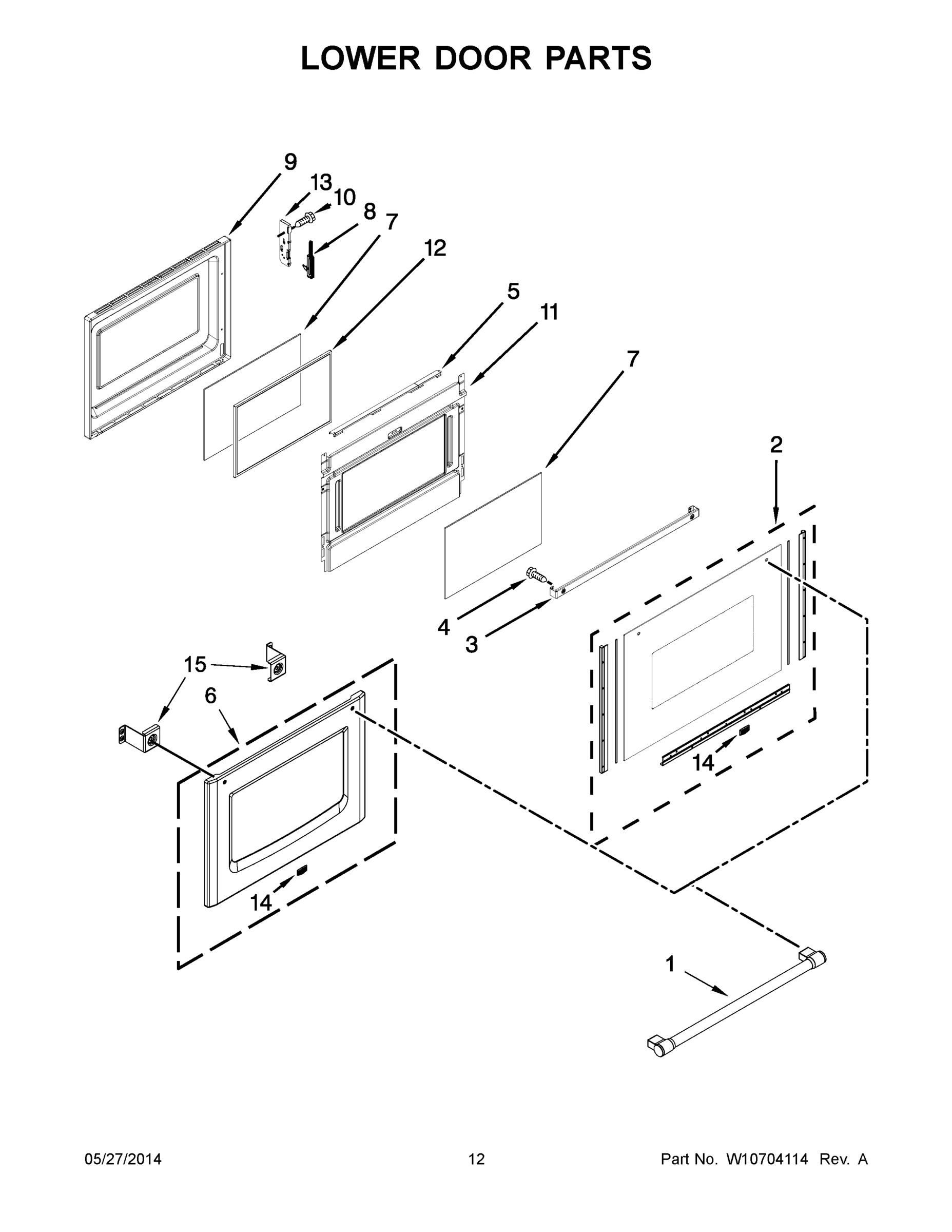 07 - LOWER DOOR PARTS