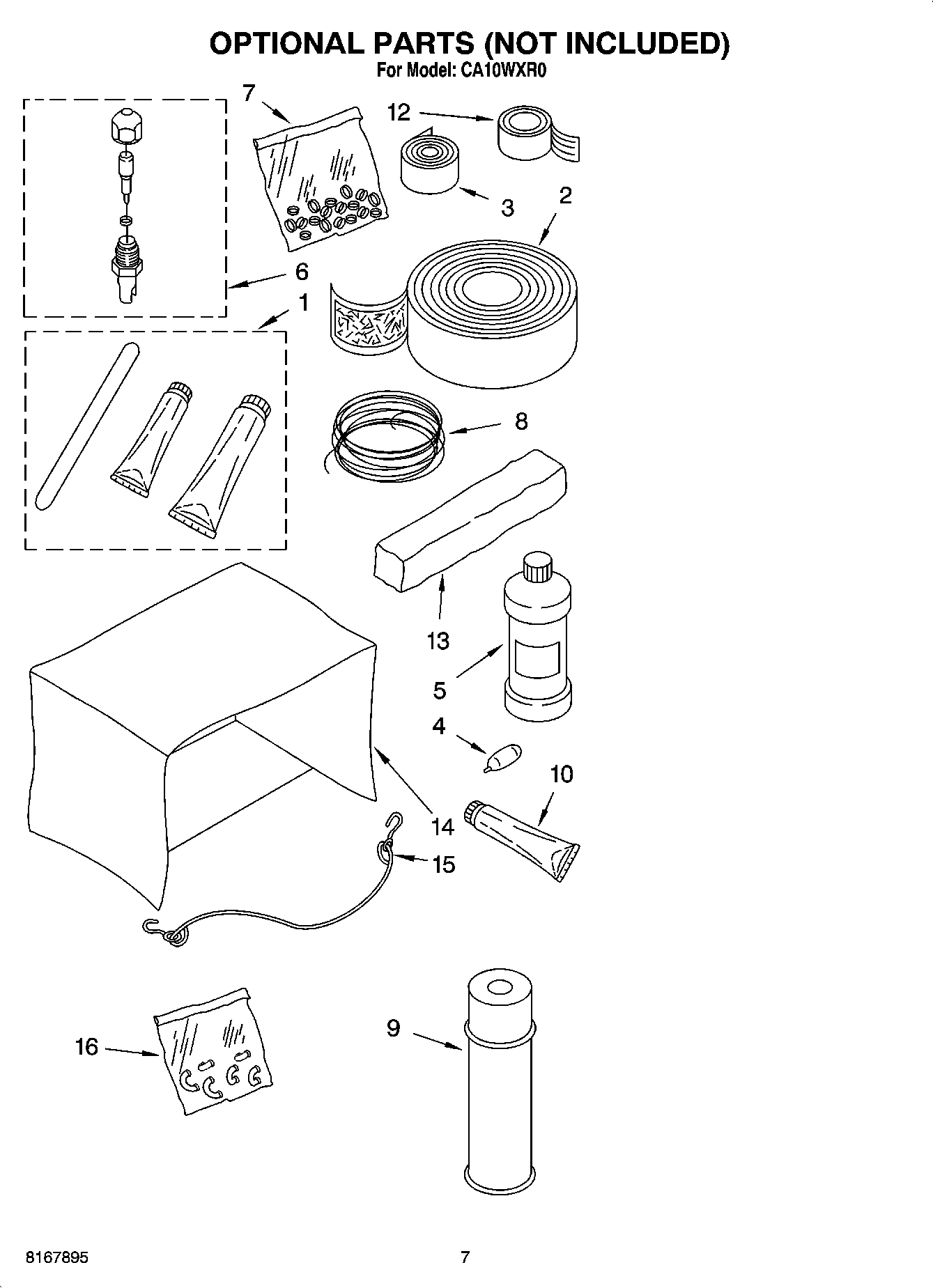 04 - OPTIONAL  PARTS (NOT INCLUDED)