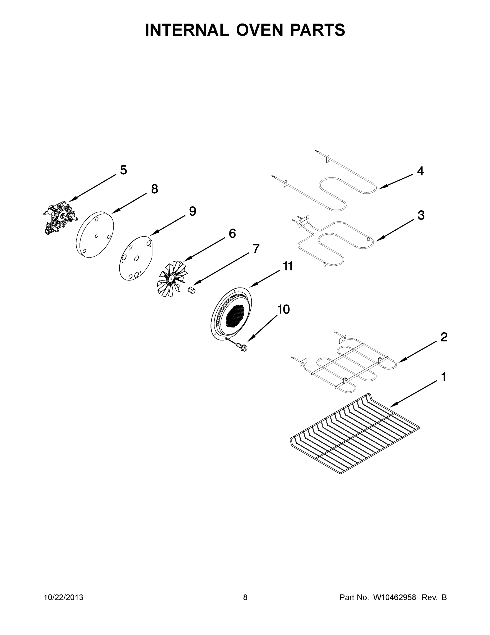 05 - INTERNAL OVEN PARTS