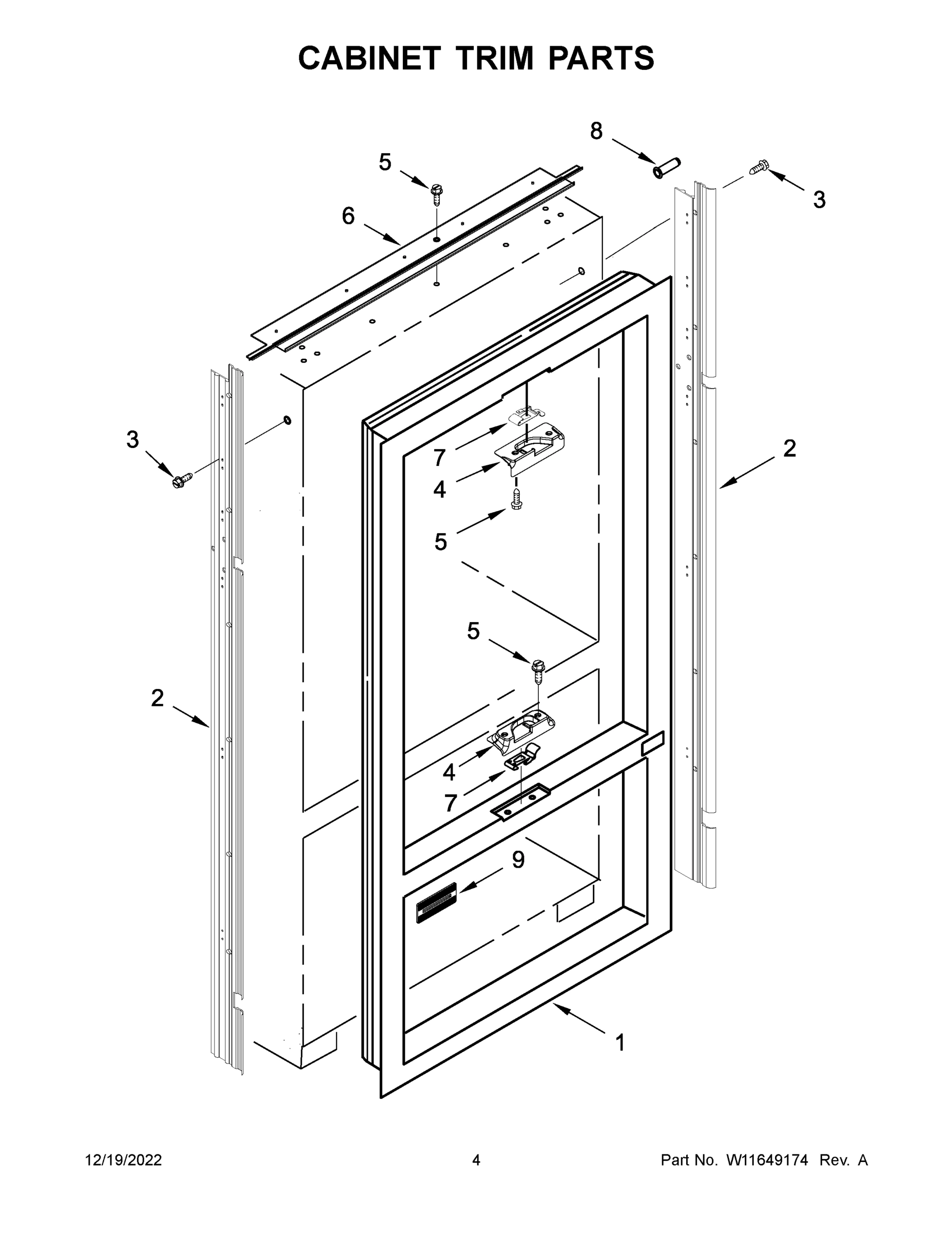 03 - CABINET TRIM PARTS